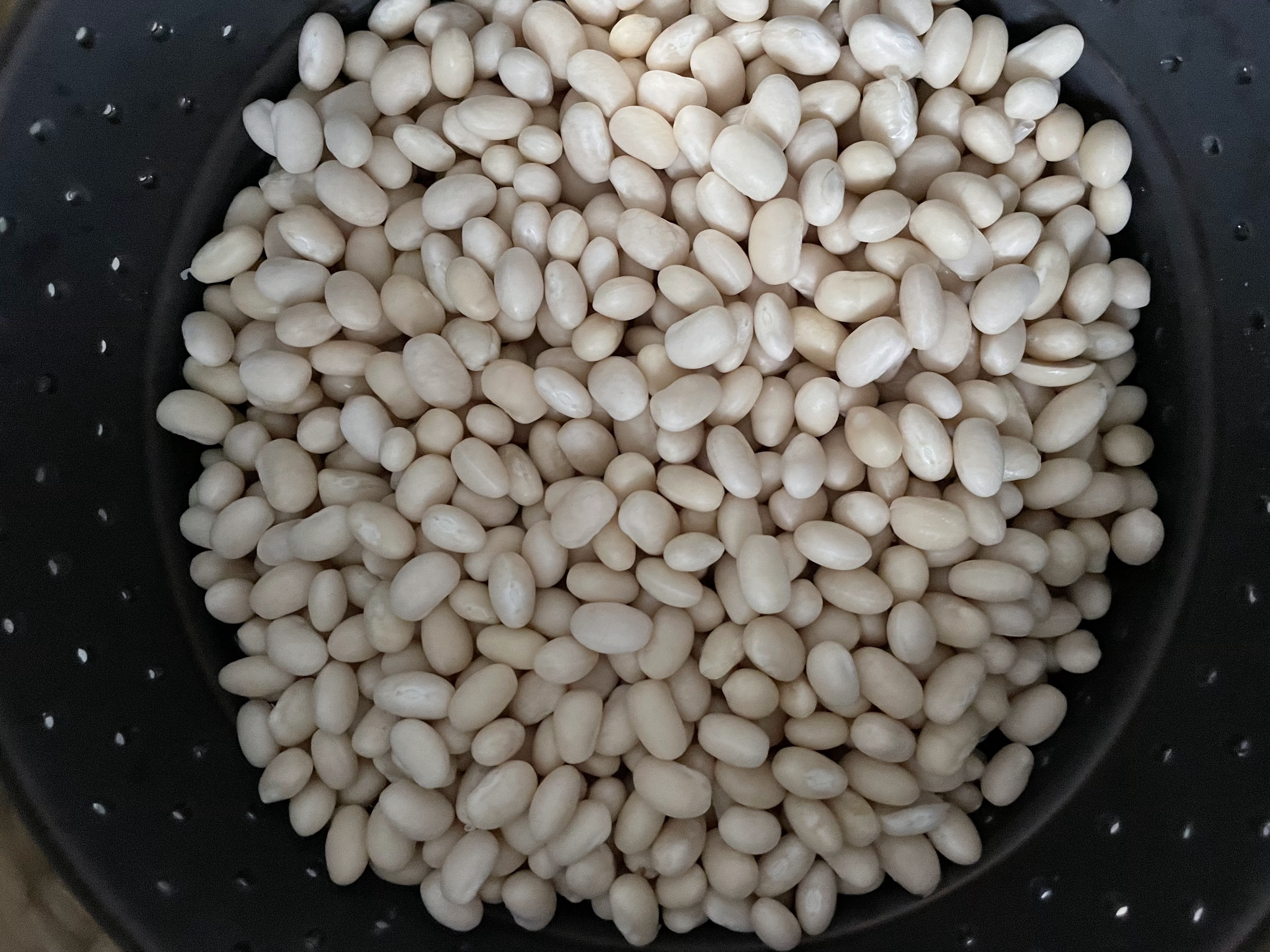 soaked beans